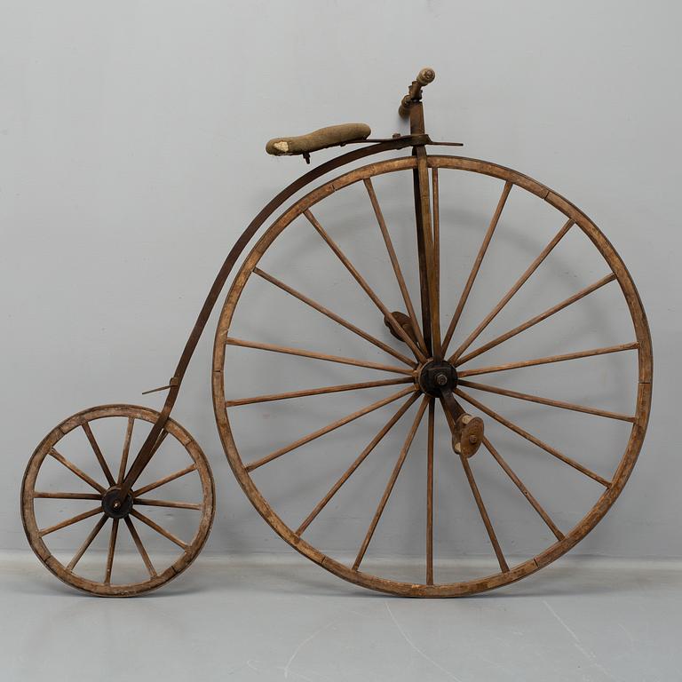 HÖGHJULING/ VELOCIPED, 1800-talets senare del.