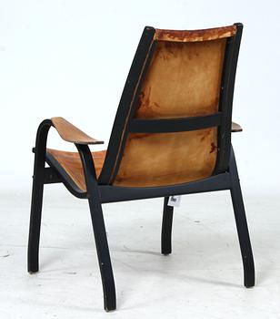 KARMSTOL, "Båge", Yngve Ekström, ESE-möbler, modellen formgiven 1953.