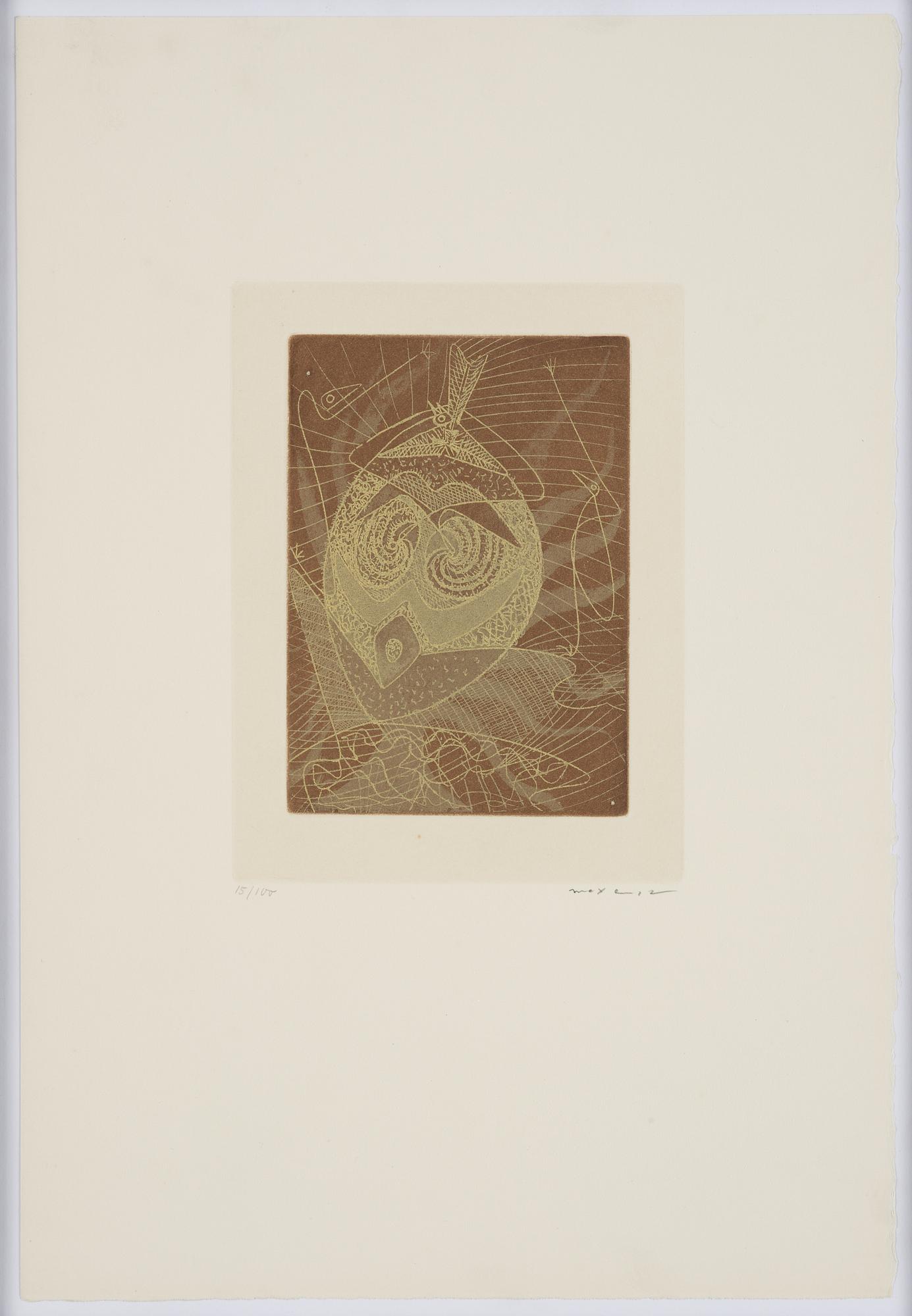 Max Ernst, "Masque".