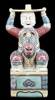FIGURIN, porslin, Kina, 1900-tal.
