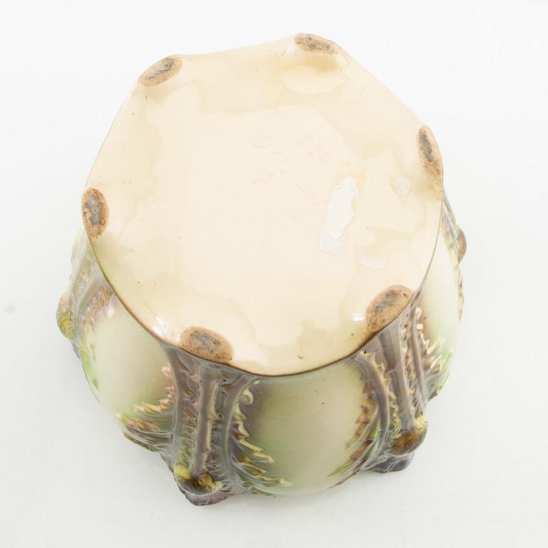 Outer casing Jugend, Saint Clement France early 20th century stoneware.