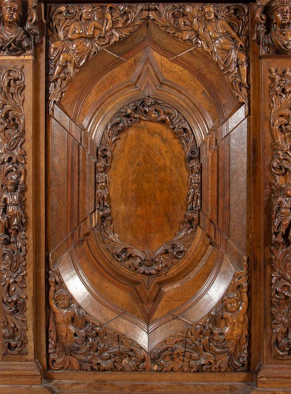 An early 18th Century baroque cabinet.