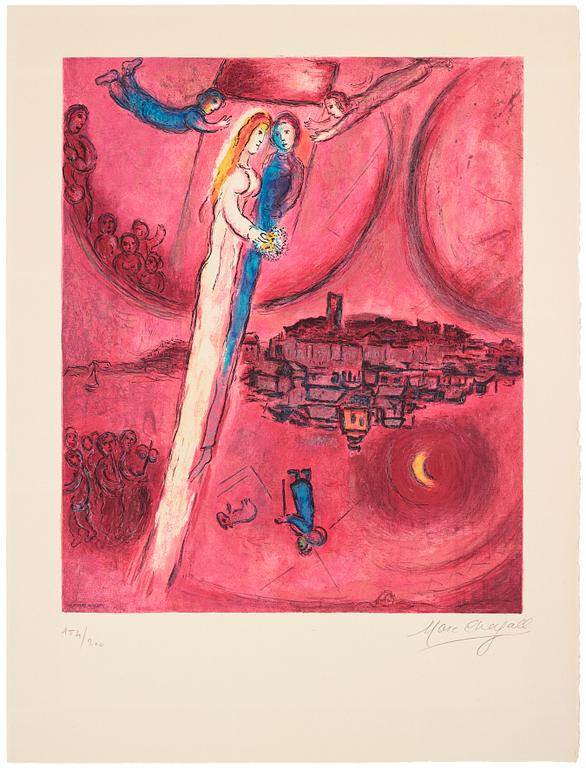 Marc Chagall After, "Le cantique des cantiques".