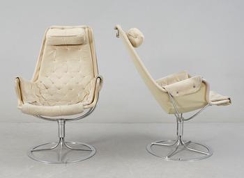FÅTÖLJER, ett par, Jetson, Bruno Mathson, Dux.
