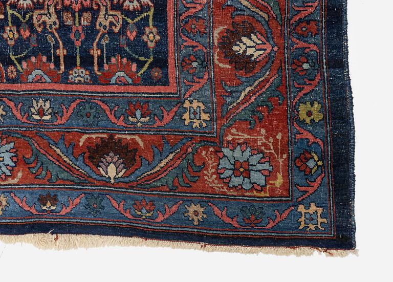 A semi-antique Bidjar carpet, Western Persia, c. 374 x 286 cm.