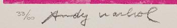 Andy Warhol, "Leonardo da Vinci, The Annunciation".