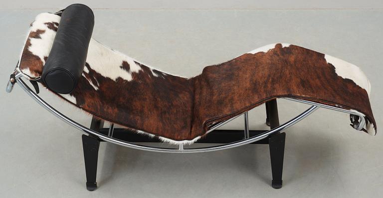 A Le Corbusier 'LC 4' lounge chair, Cassina, Italy.