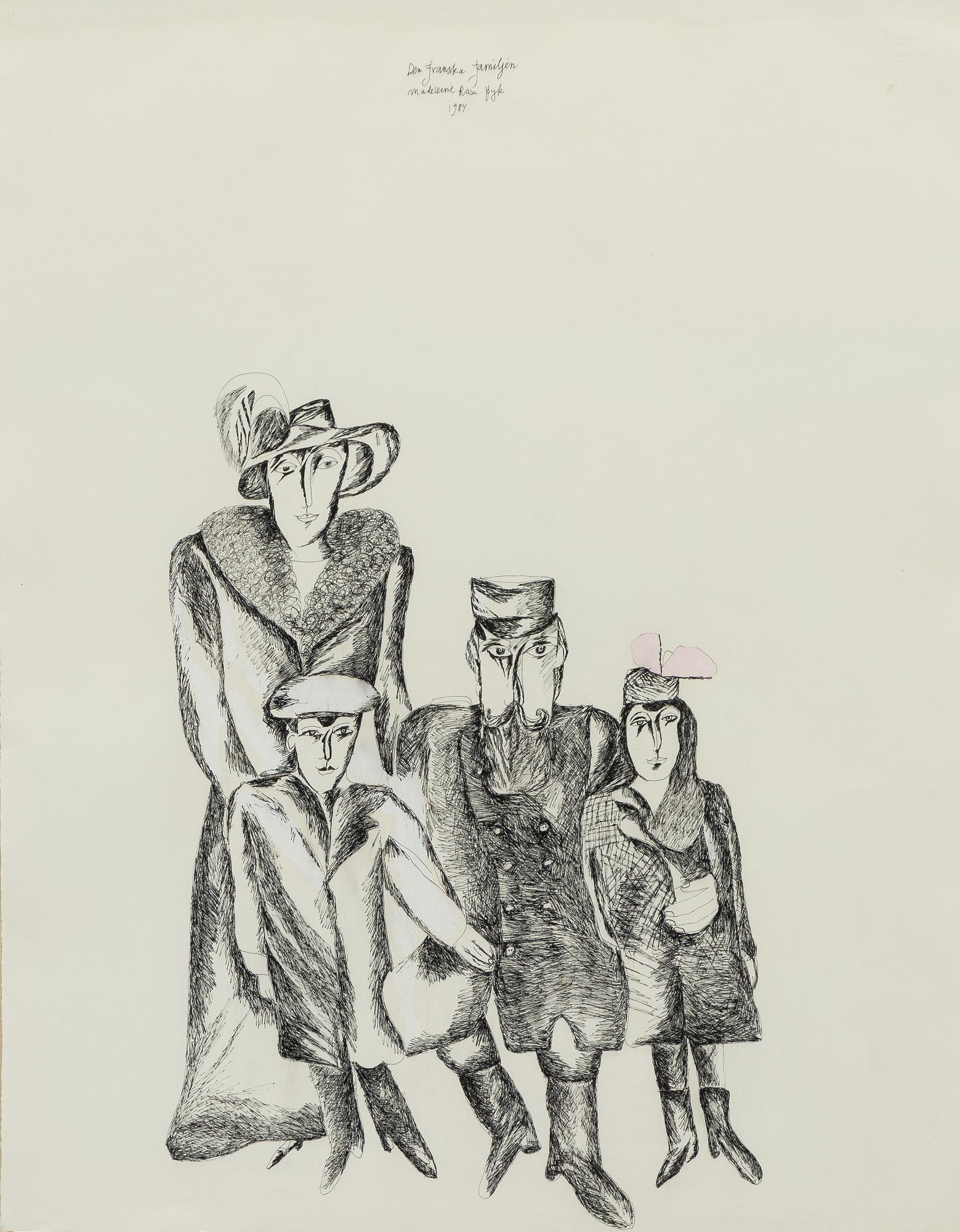 Madeleine Pyk, "Den franska familjen".