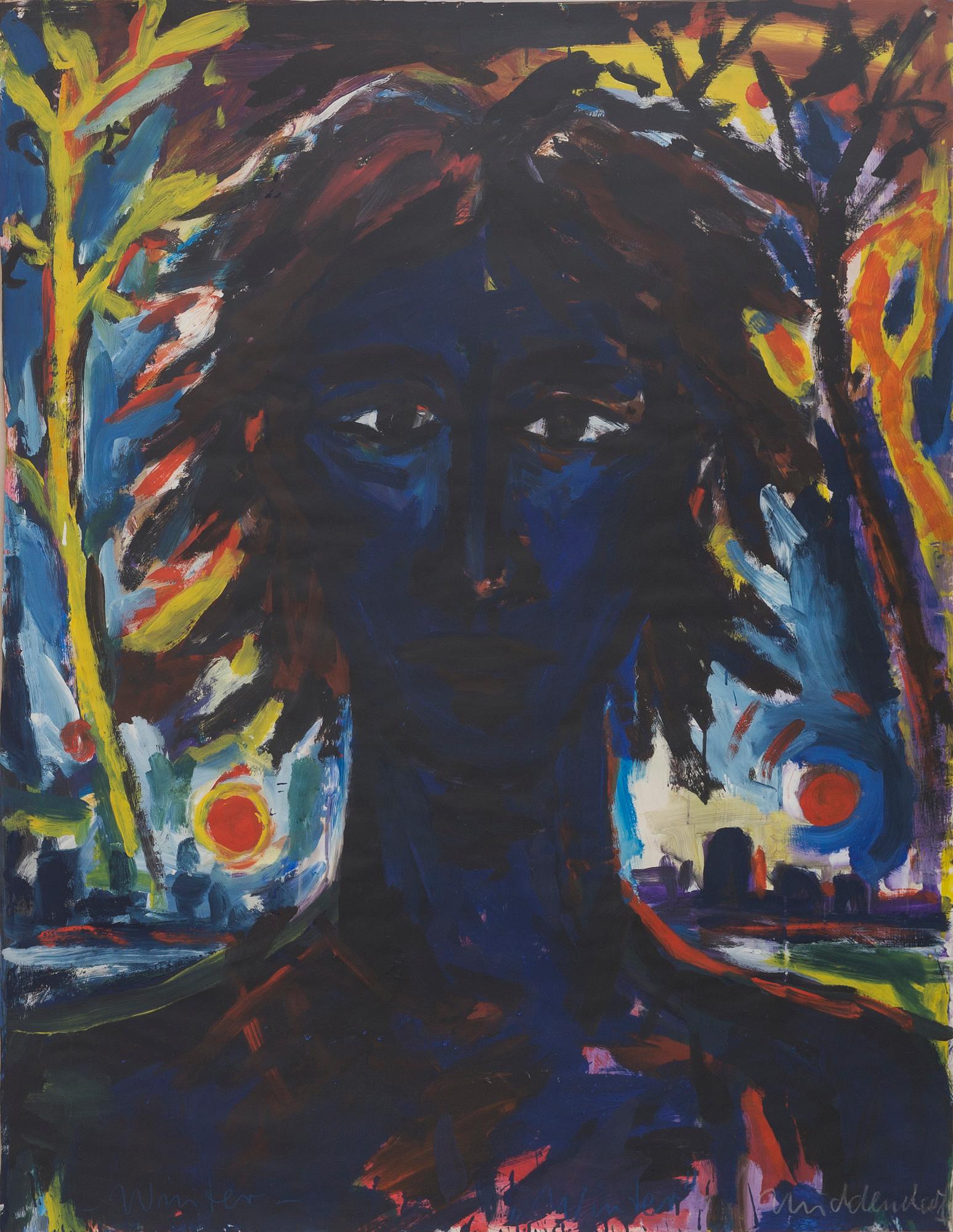 A PAINTING BY HELMUT MIDDENDORF.