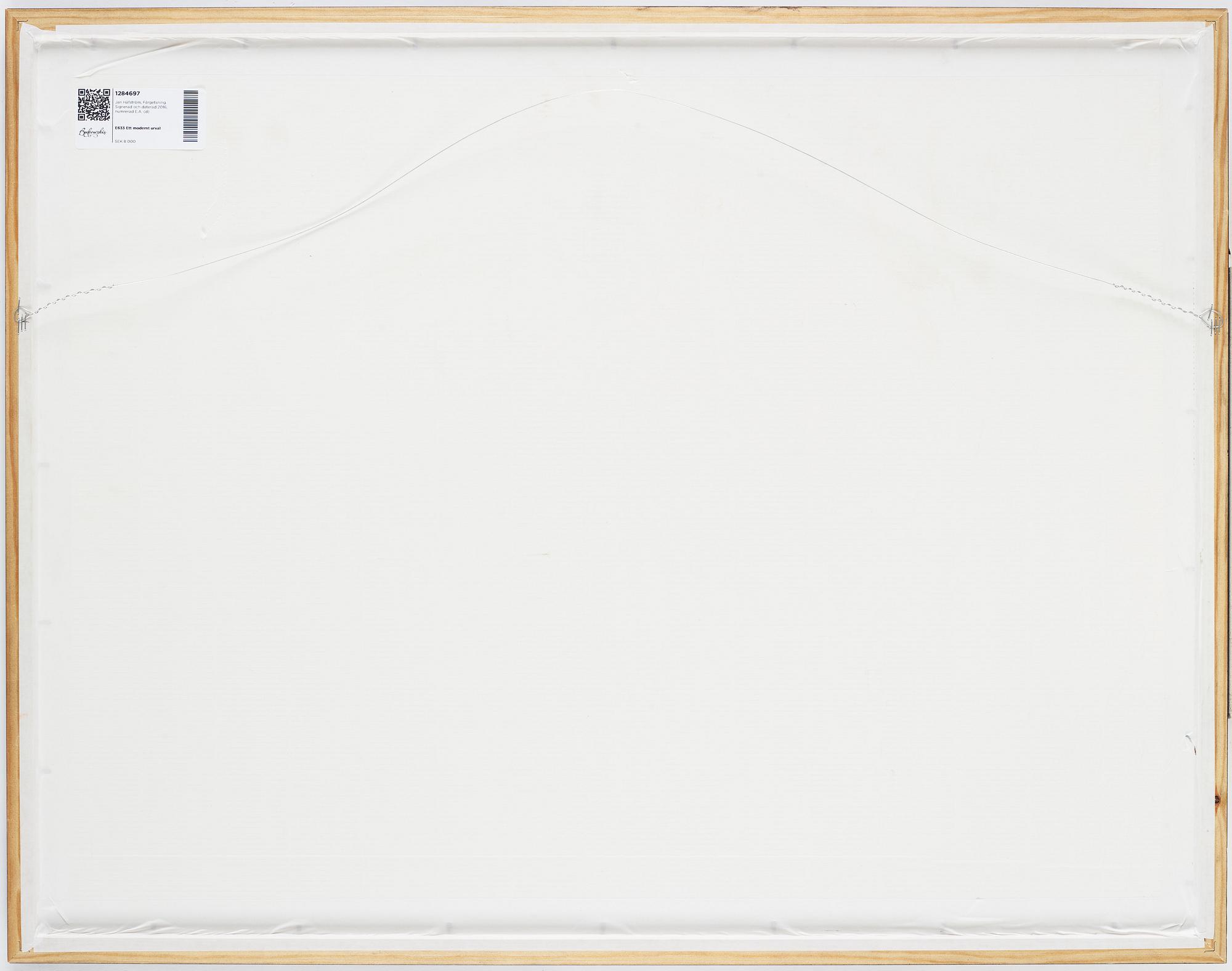 Jan Håfström, etching, signed and dated 2016, numbered e.a.