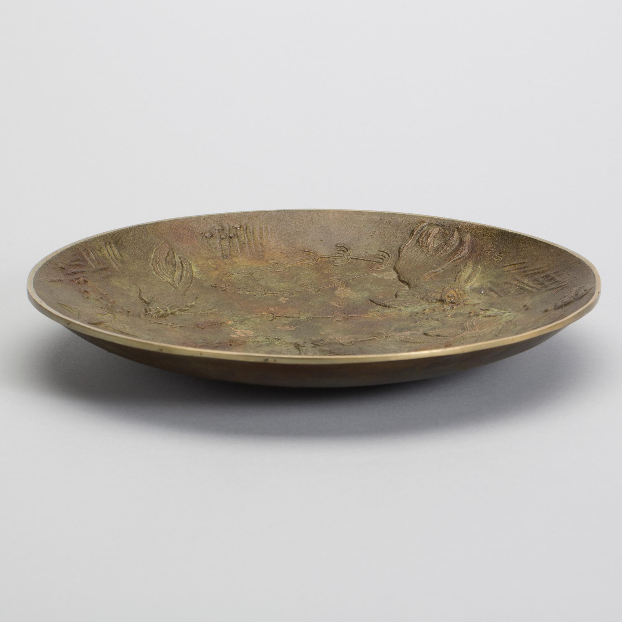 FAT, brons, Gunnar Nylund, monogramsignerad, 1900-talets mitt.