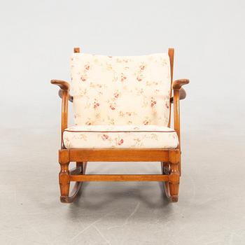 Gösta Göperts, rocking chair "Åre", second half of the 20th century.