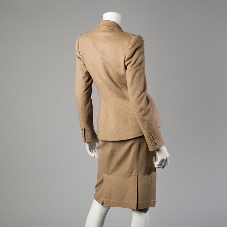 Suit by Ralph Lauren.