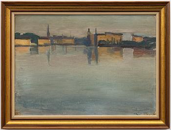 Fritz Lindström, Riddarfjärden.