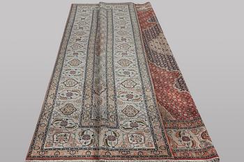 A carpet, Tabriz, part silk, 50 raj, ca 414 x 300 cm.