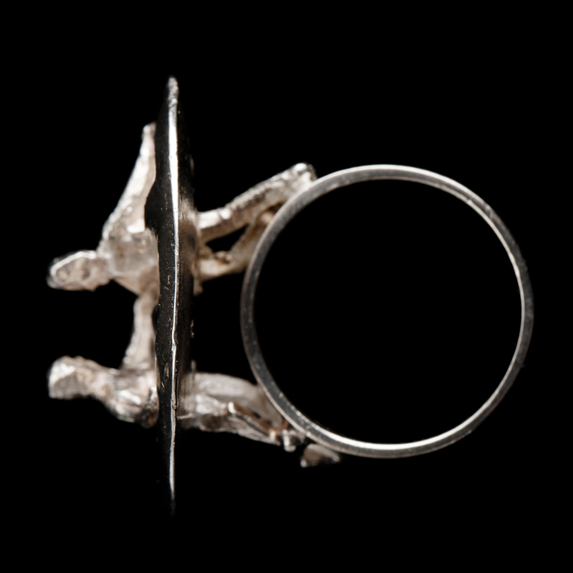 RING, sterlingsilver, Björn Weckström, Lapponia, Finland.