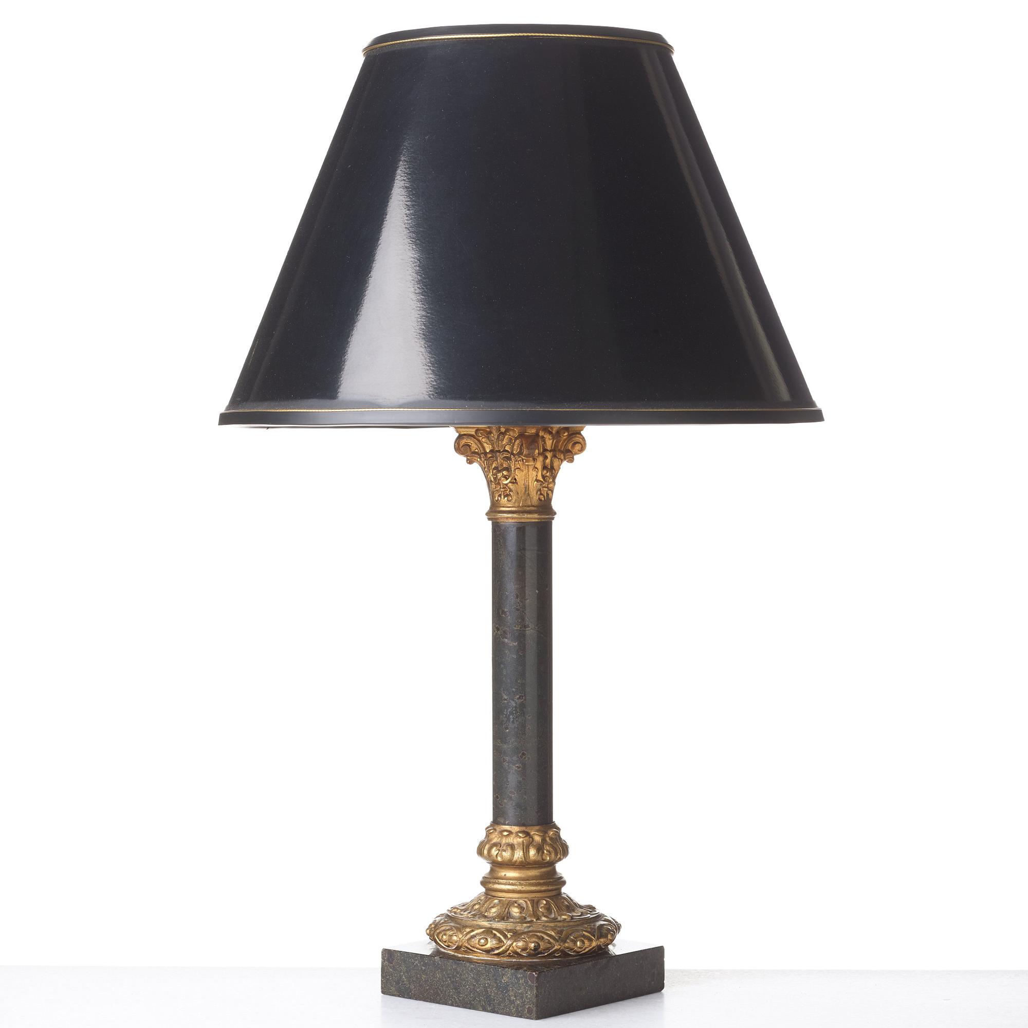 BORDSLAMPA, 1900-tal, klassicerande stil.