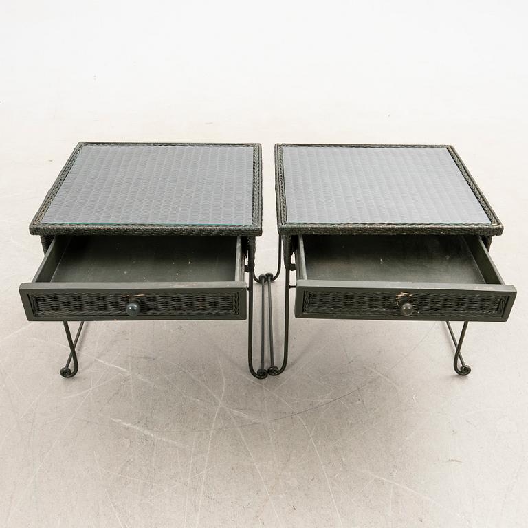 Sängbord, 1 par, 1900-/2000-tal.