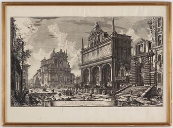 Giovanni Battista Piranesi, From: "Vedute di Roma".