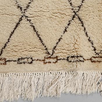 MATTA, Beni Ourain, Marocko, sent 1900-tal, 237 x 167 cm.