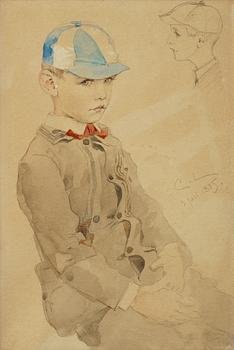 94. Carl Larsson, Little Charles.