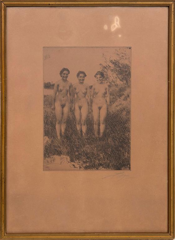 Anders Zorn, Three sisters.