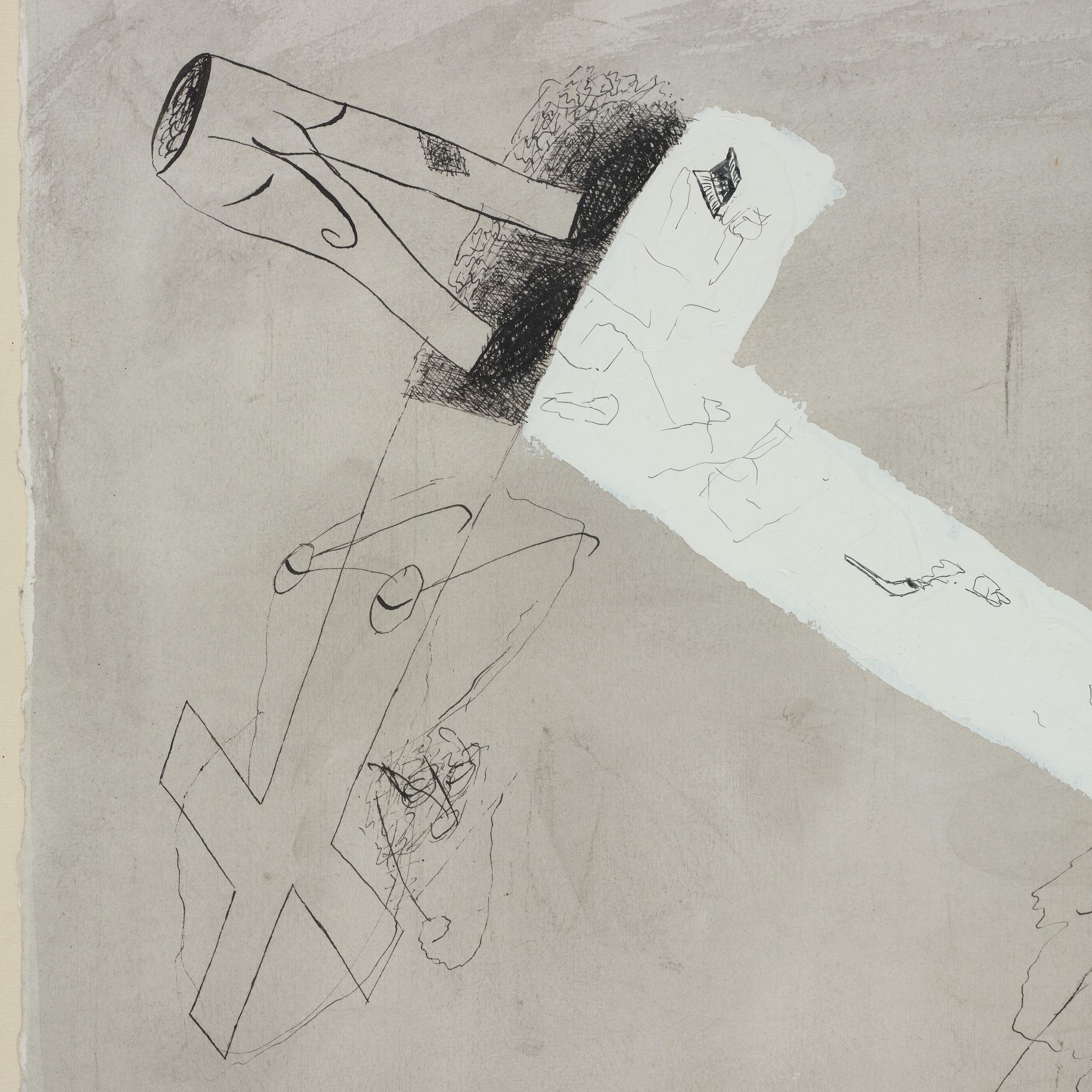 Renato Ranaldi, signed and dated 1986. Ink.