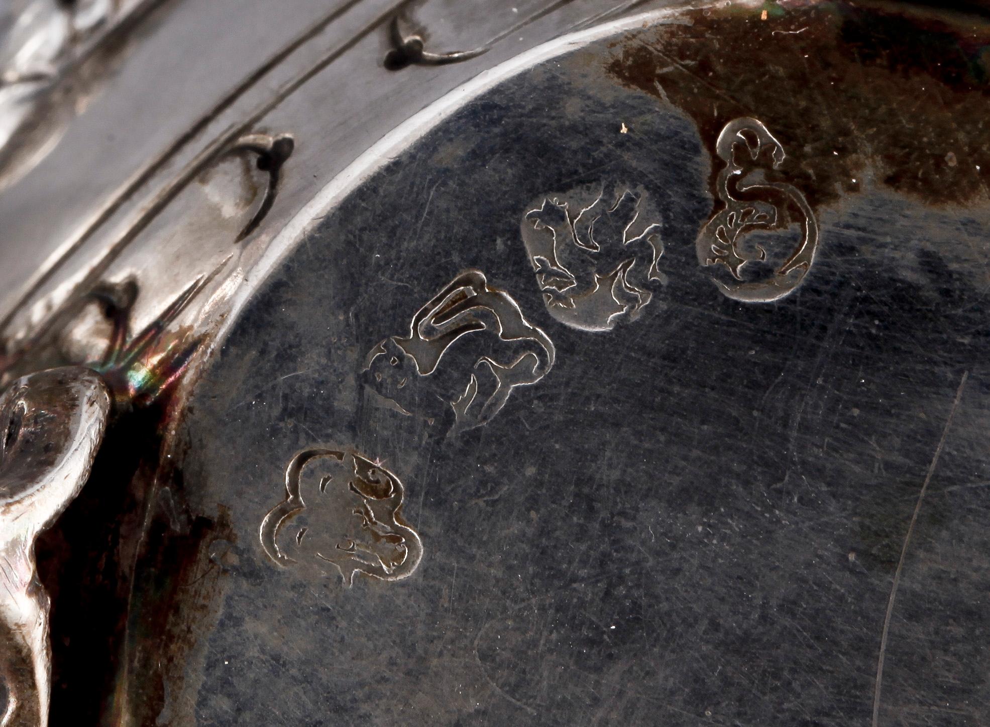 PARTI SILVER, 5 delar, vikt 409 g.