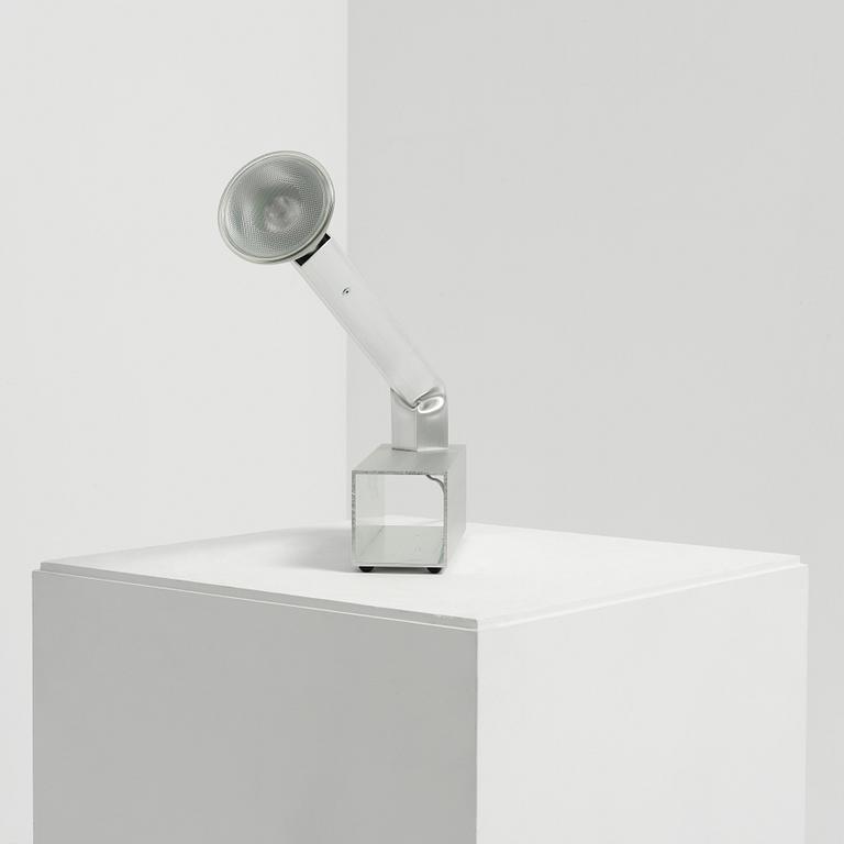 David Taylor, a unique table lamp, "Aluminium Table Lamp #2", Studio Mellösaverken, Sweden, 2025.