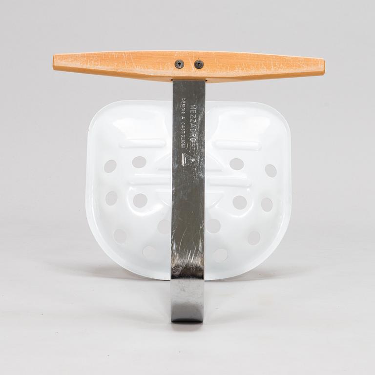 Achille & Pier Giacomo Castiglioni, a 21st century 'Mezzarado' stool for Zanotta.