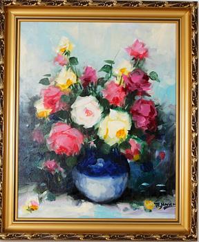 JANSEN, T.H (Pierre Lafitte), olja på duk, sign.