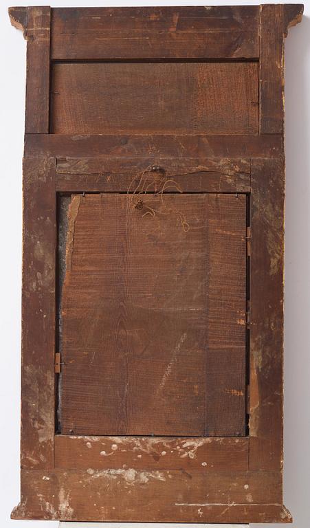 Spegellampett, för två ljus, Stockholmsarbete ca år 1800, Sengustaviansk.