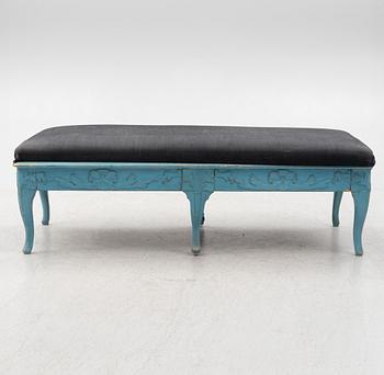 Bänk, rokoko, 1700-tal.
