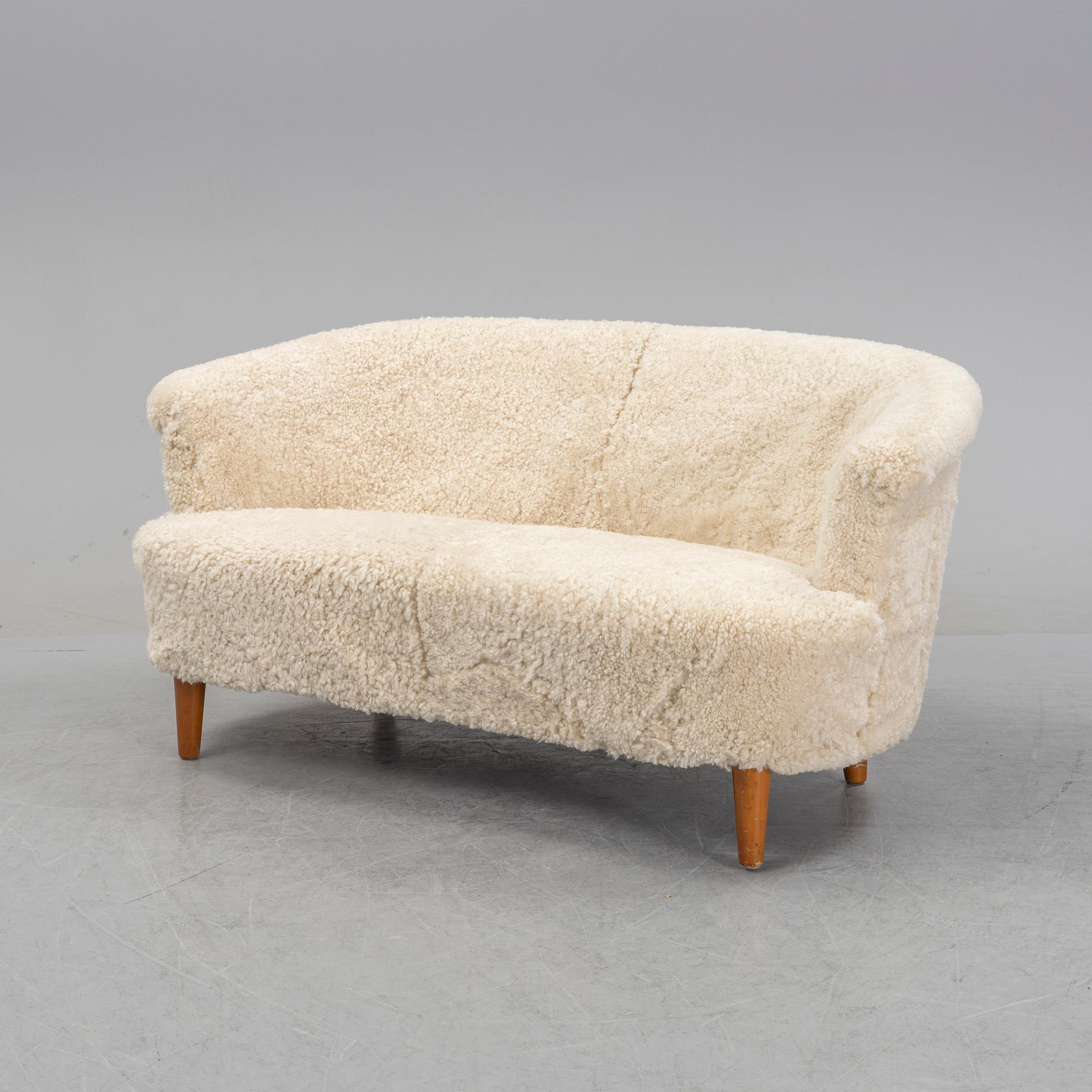 Carl Malmsten, soffa, "Festfolket", 1900-talets andra hälft.