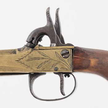 Slaglåspistoler, 2 st, 1800-tal.