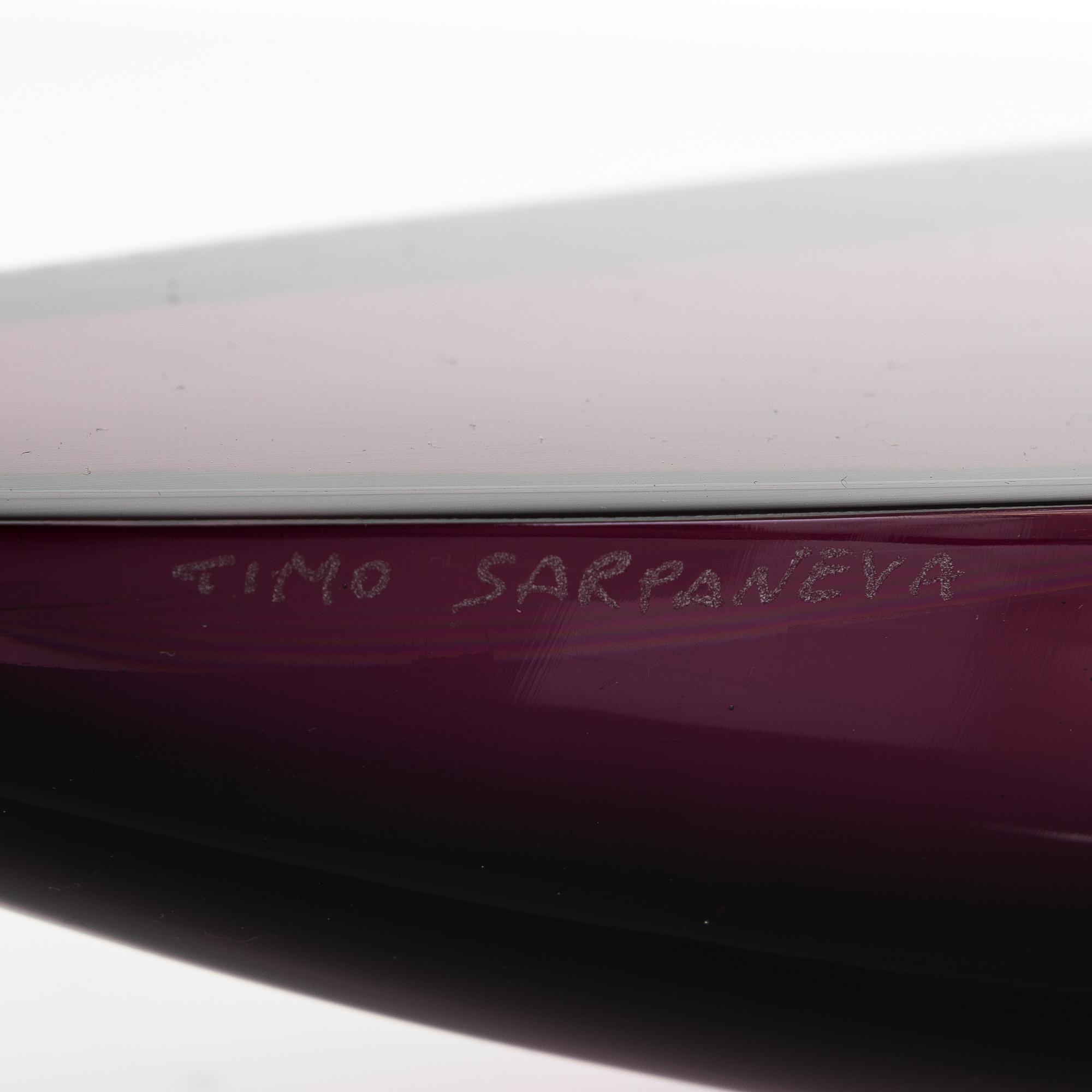 TIMO SARPANEVA, Postum skulptur, "Kajak" signerad Pino Signoretto 2009 (9).