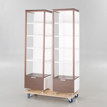 A pair of 21th century shelfs, probably by Ligne Roset.