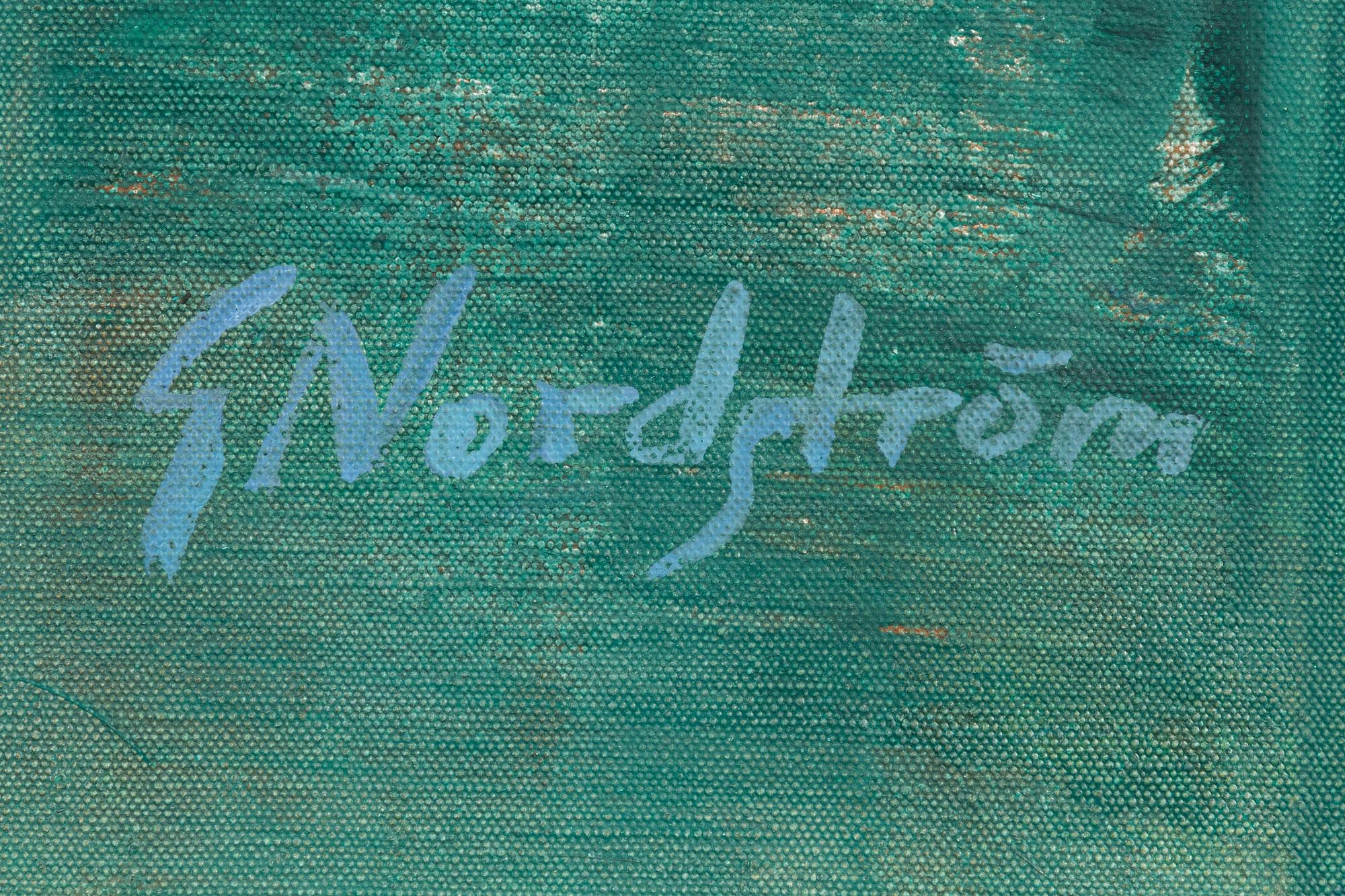 Gunnar Nordström, Komposition i grönt.