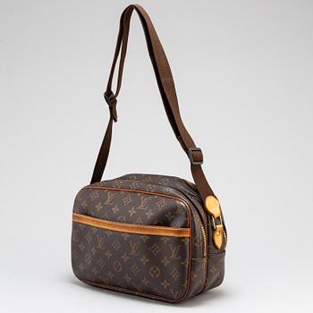 LOUIS VUITTON, a 'Reporter PM' monogram canvas bag.