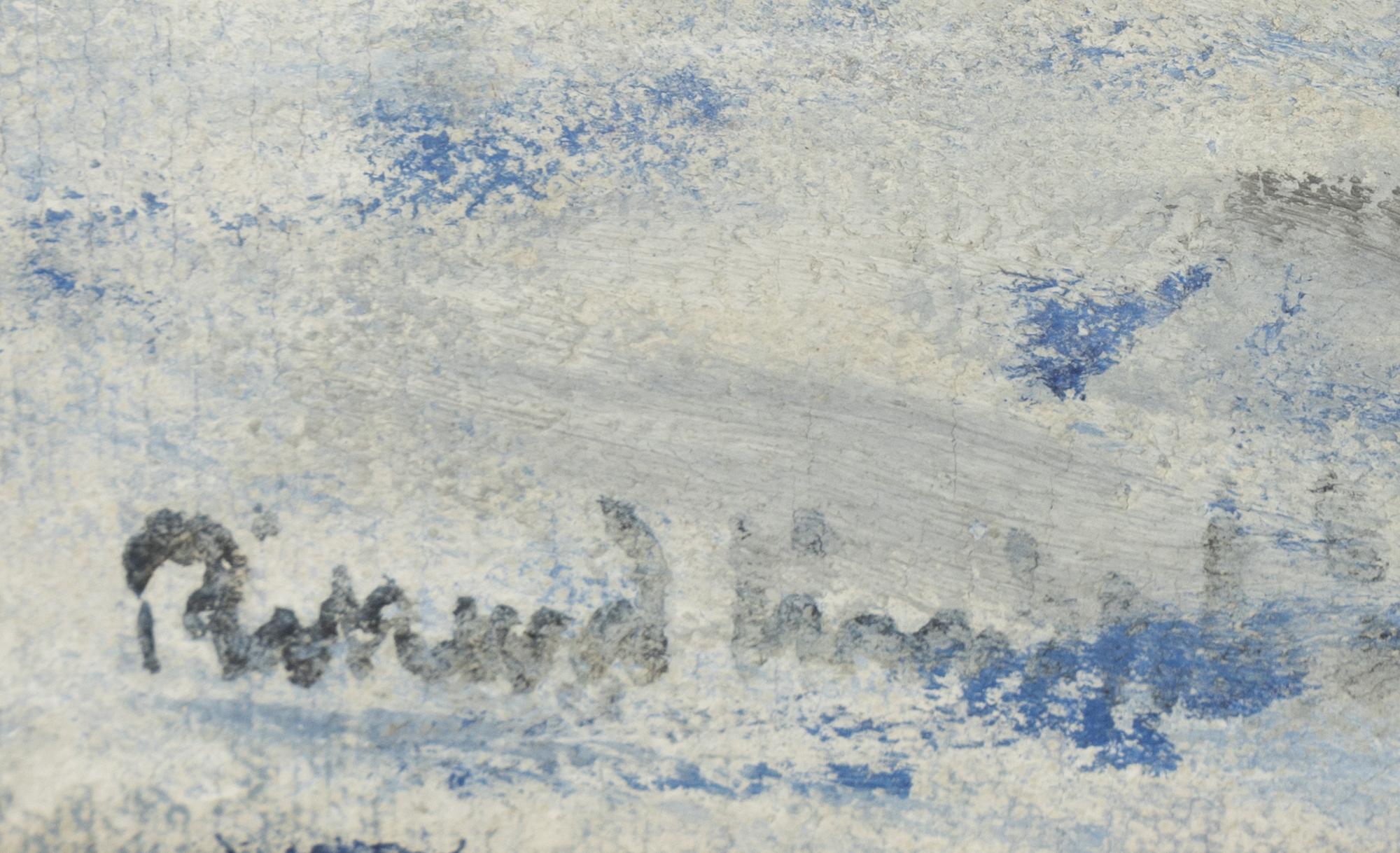 Rikard Lindström, olja på duk, signerad.