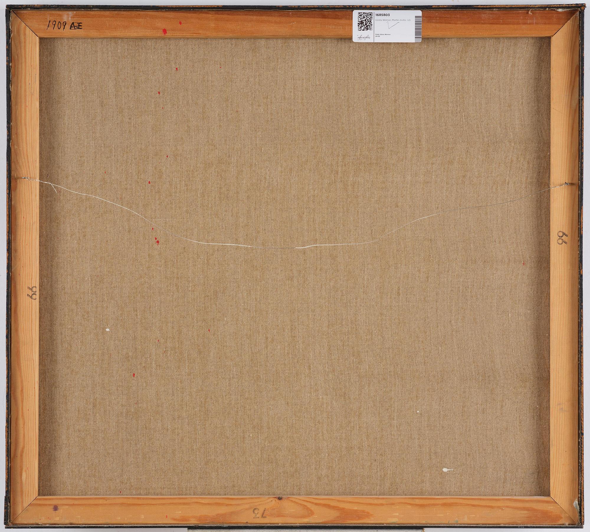 Gösta Werner, Marine motif.