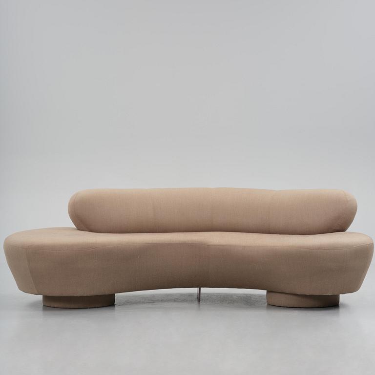 Vladimir Kagan, a "Serpentine" sofa, Directional, USA, 1970s-80s.