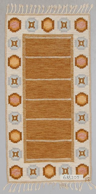 MATTA, rölakan, Ingegerd Silow, signerad IS. Ca 166 x 84 cm.