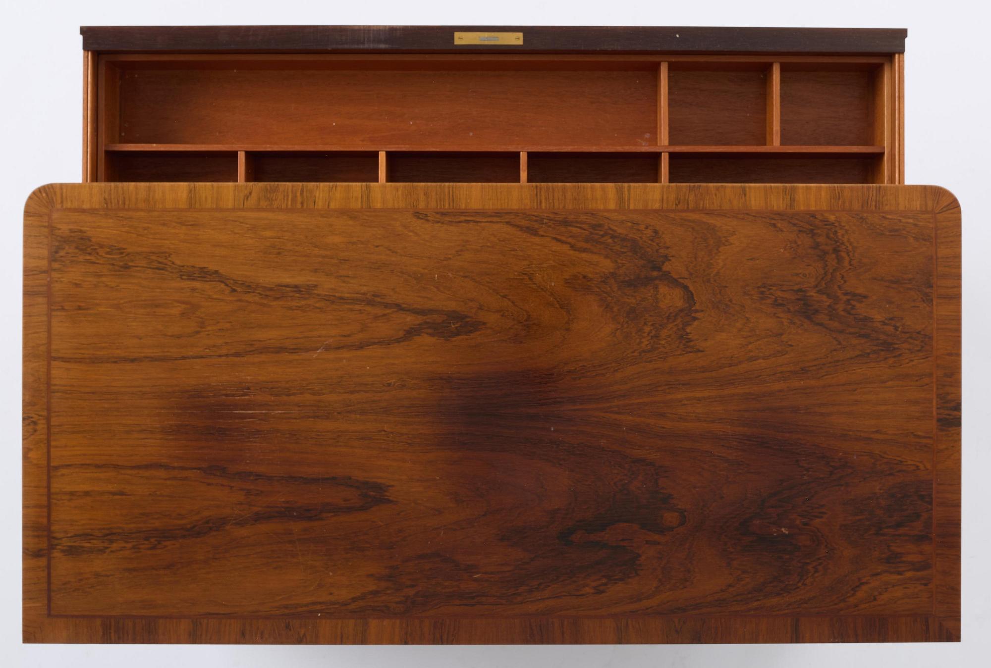 Carl Malmsten, byrå, utförd av snickarmästare Albin Johansson, Stockholm, 1943.