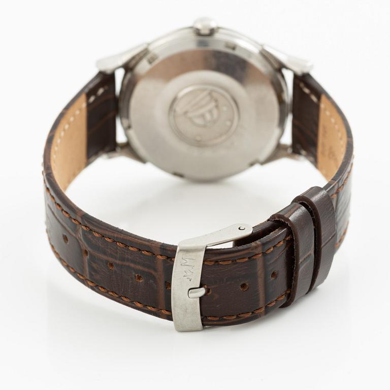 Omega, Constellation, Calendar, Chronometer, "Pie-Pan", armbandsur, 34 mm.