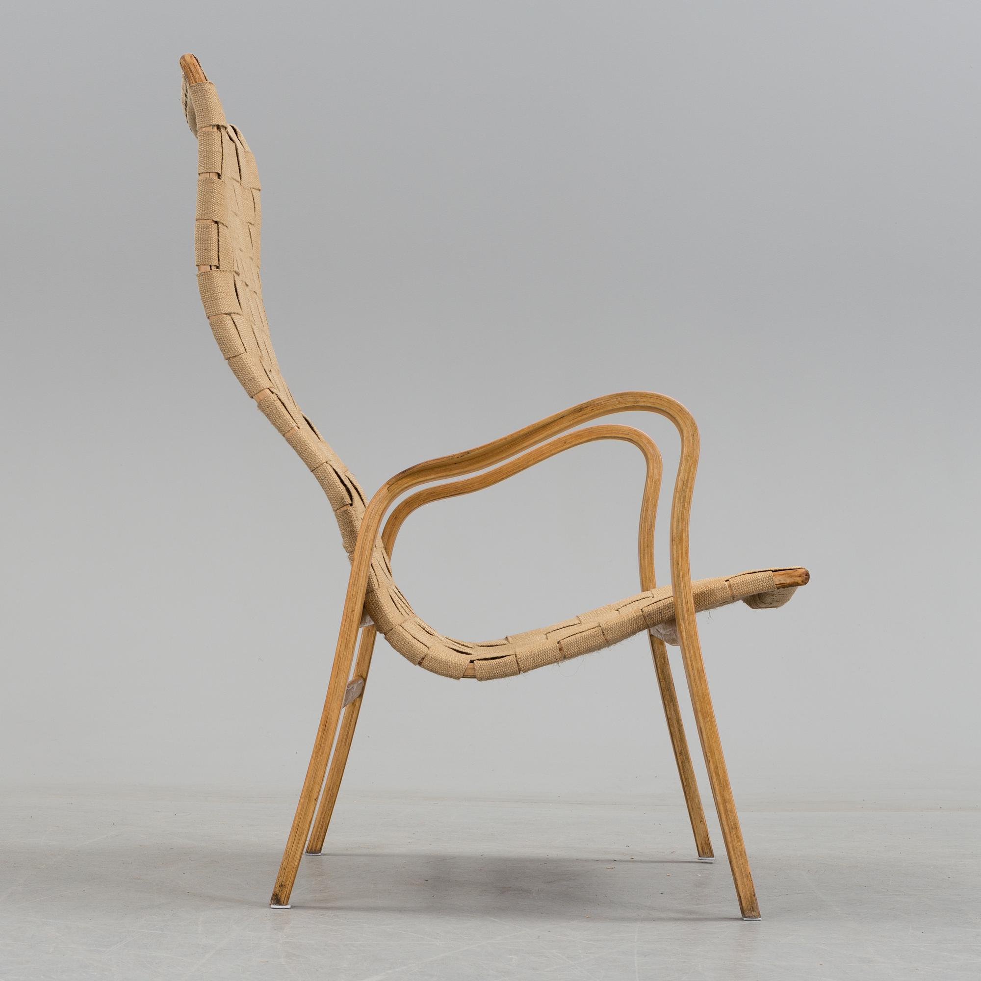 GUSTAF AXEL BERG, fåtölj, "Torparen" ca 1940-tal.