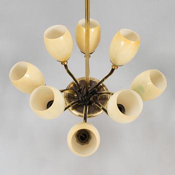 Paavo Tynell, a mid-20th century '1382' chandelier for Idman.