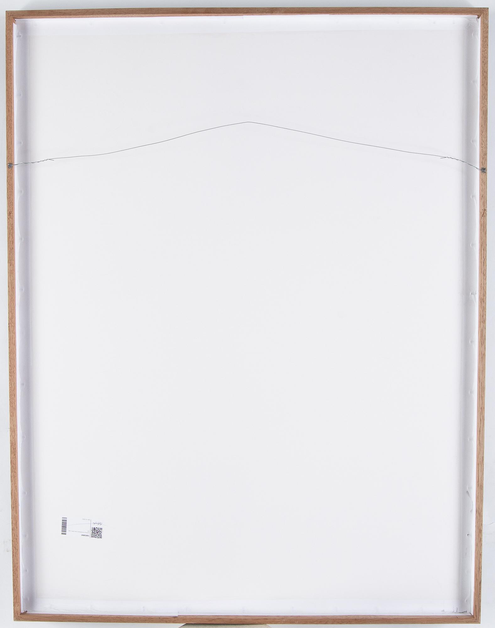 ULRICA HYDMAN-VALLIEN, acrylic on paper-panel, signed.