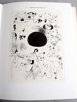 BOK, Joan Miro "Samlade litografier I-II", nr 211/300 resp 118/300.