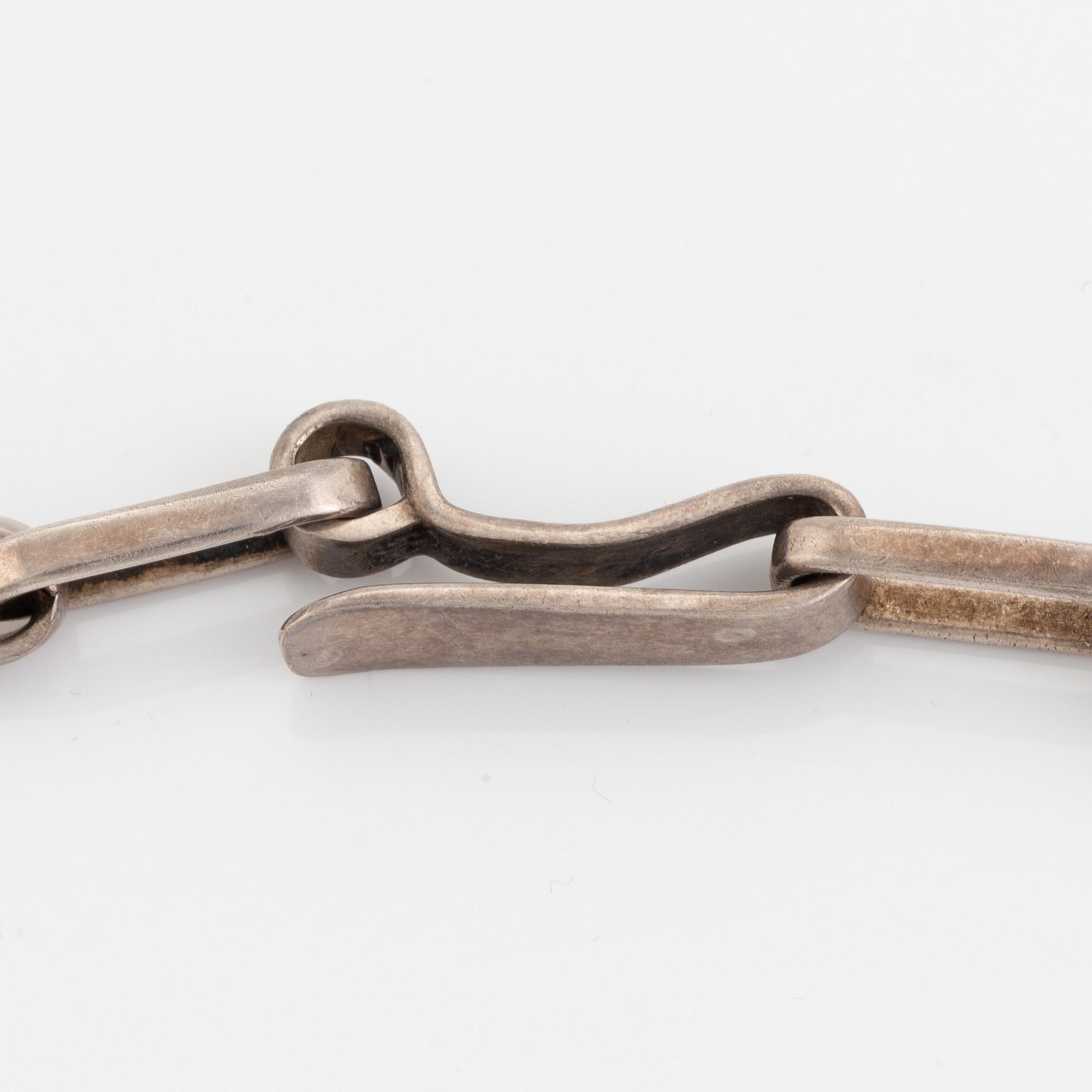 Sven-Erik Högberg, collier, sterlingsilver.